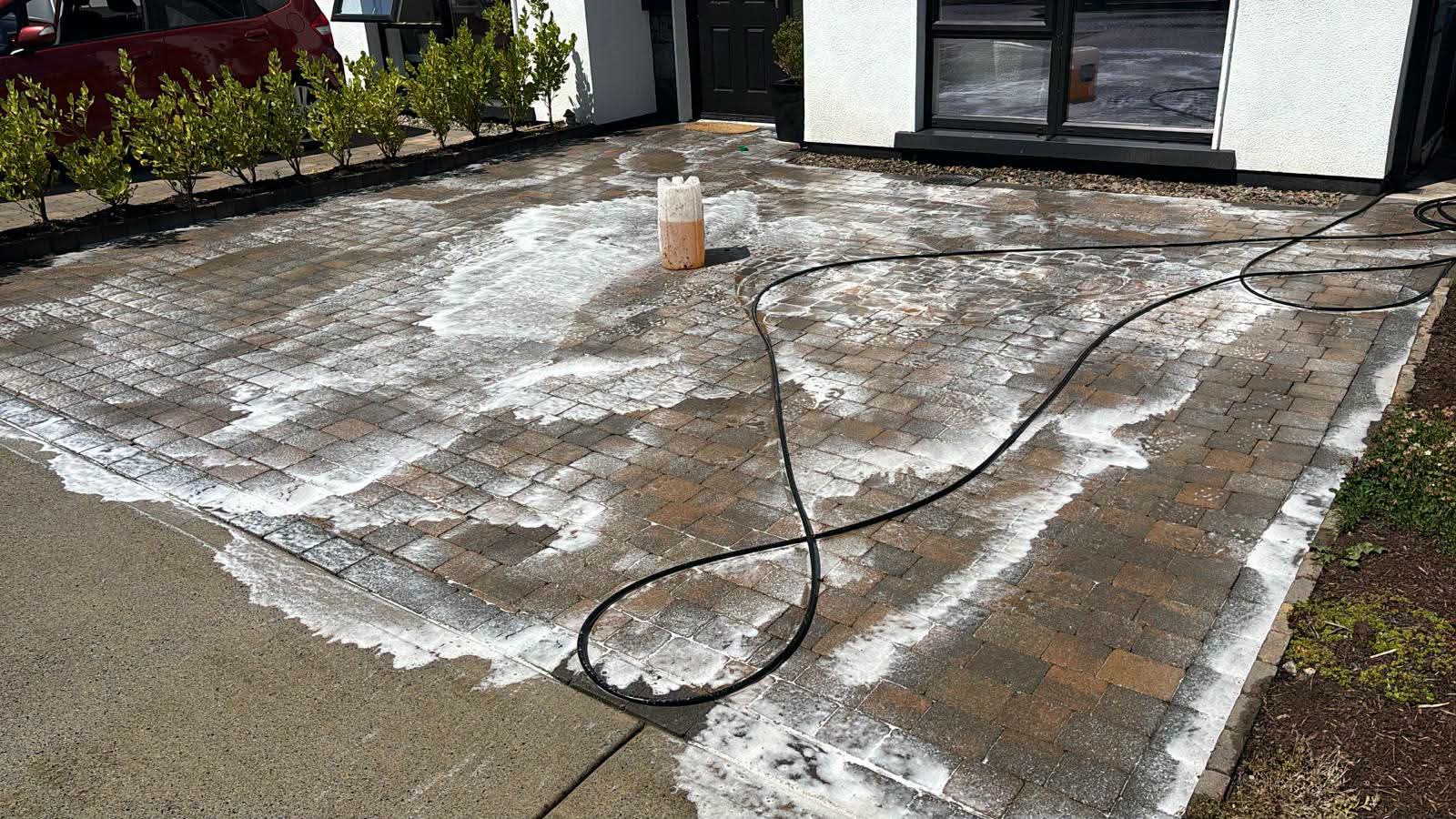 Professional patio cleaning services