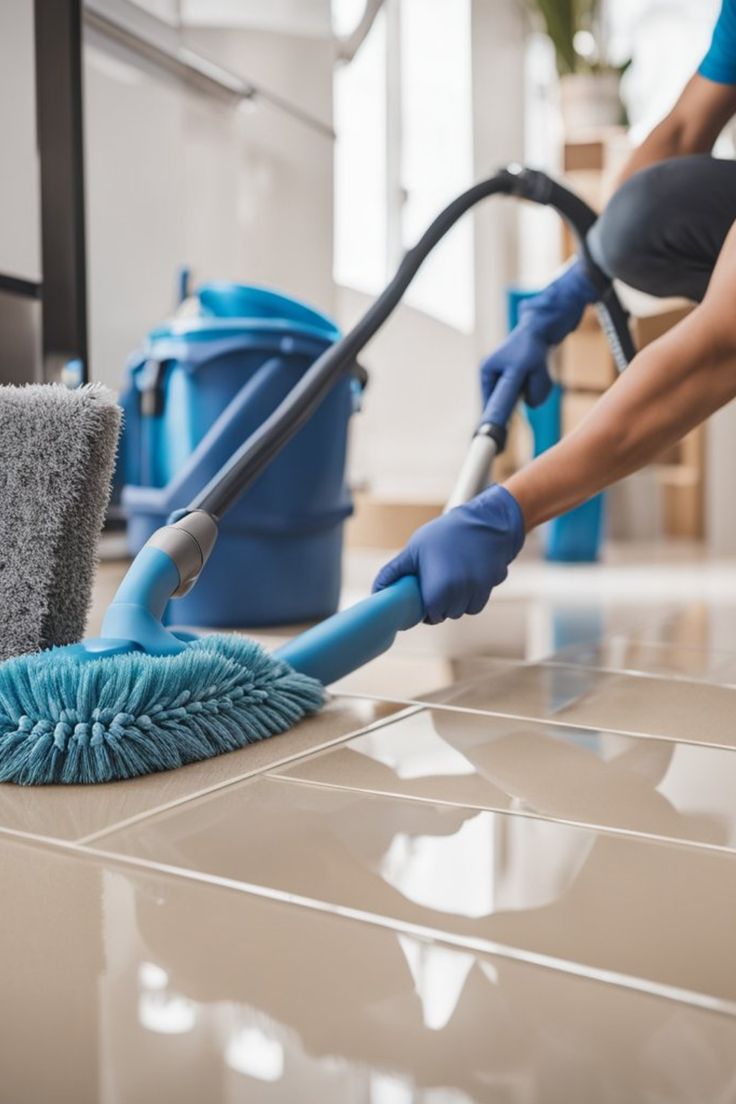 House cleaning before and after